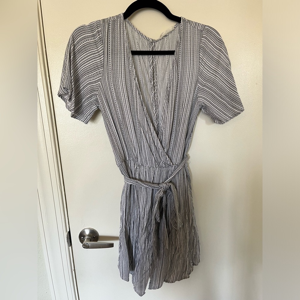 Black & White Romper